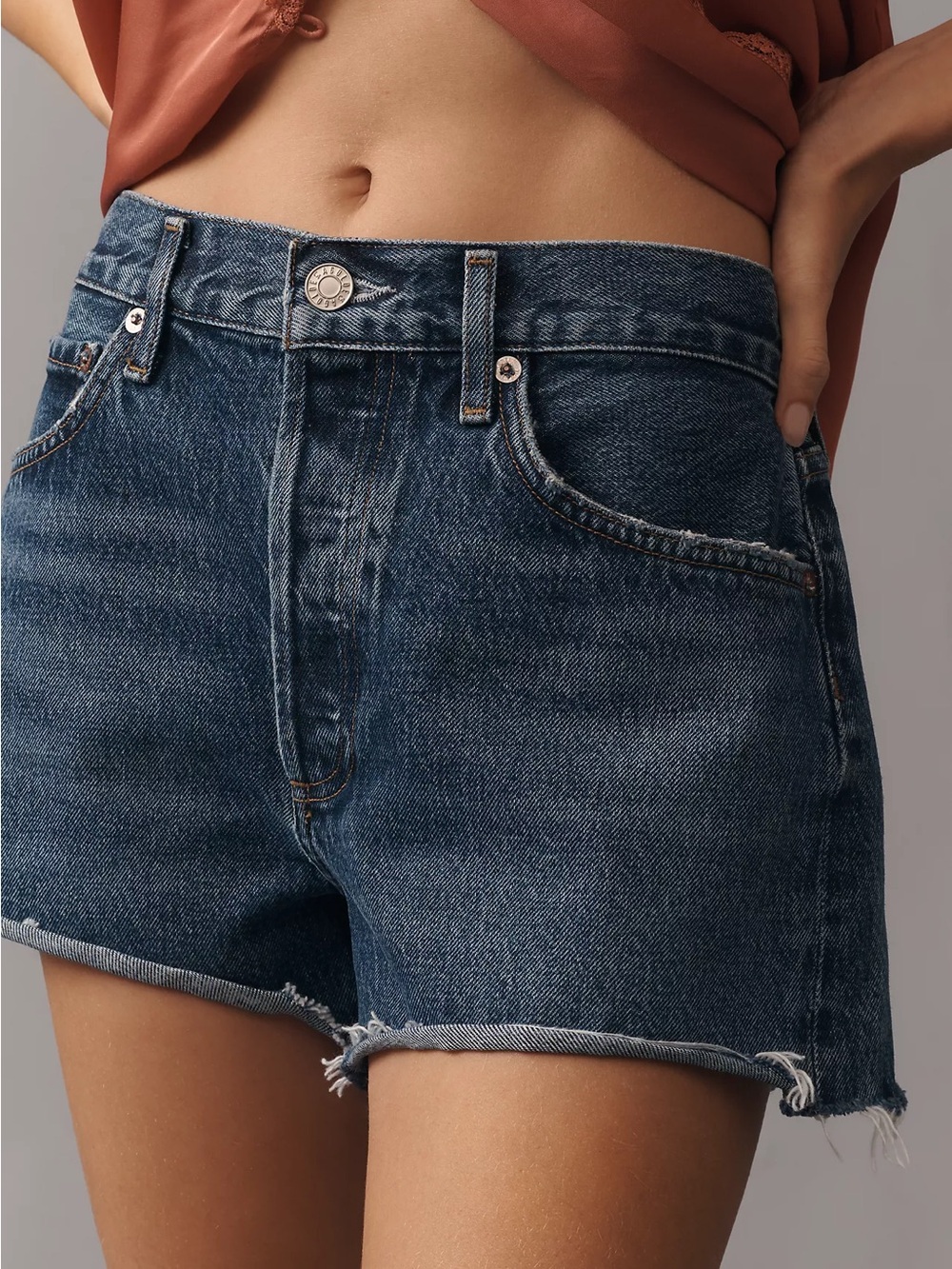 Agolde Parker Short Vintage Cutoff Shorts